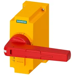 Siemens 3KF9401-2AA00 Zubehör für 3KF Baugr. 4 Direktantrieb, rot/gelb abschließbar in aus-Stellung 3KF94012AA00