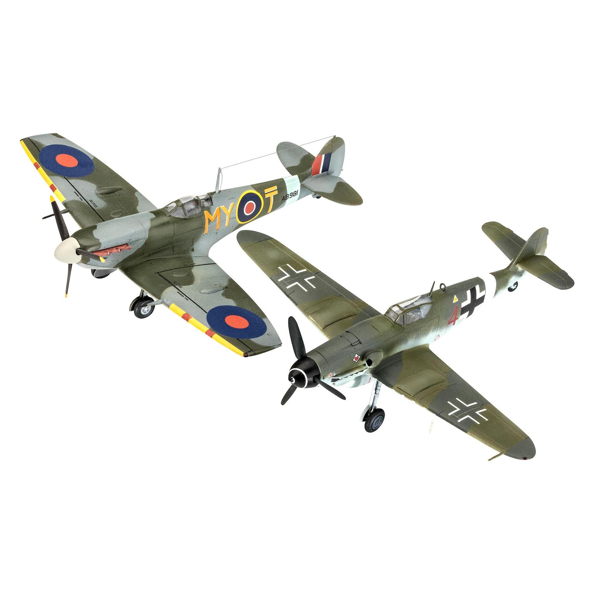 Revell Combat Set Bf109G-10 & Spitfire Mk.V (REV 03710)
