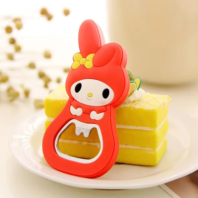 Modern Mode Marketplace Hello Kitty Magnetic Fridge Bottle Opener Cute Sanrio Kitchen Accessory a