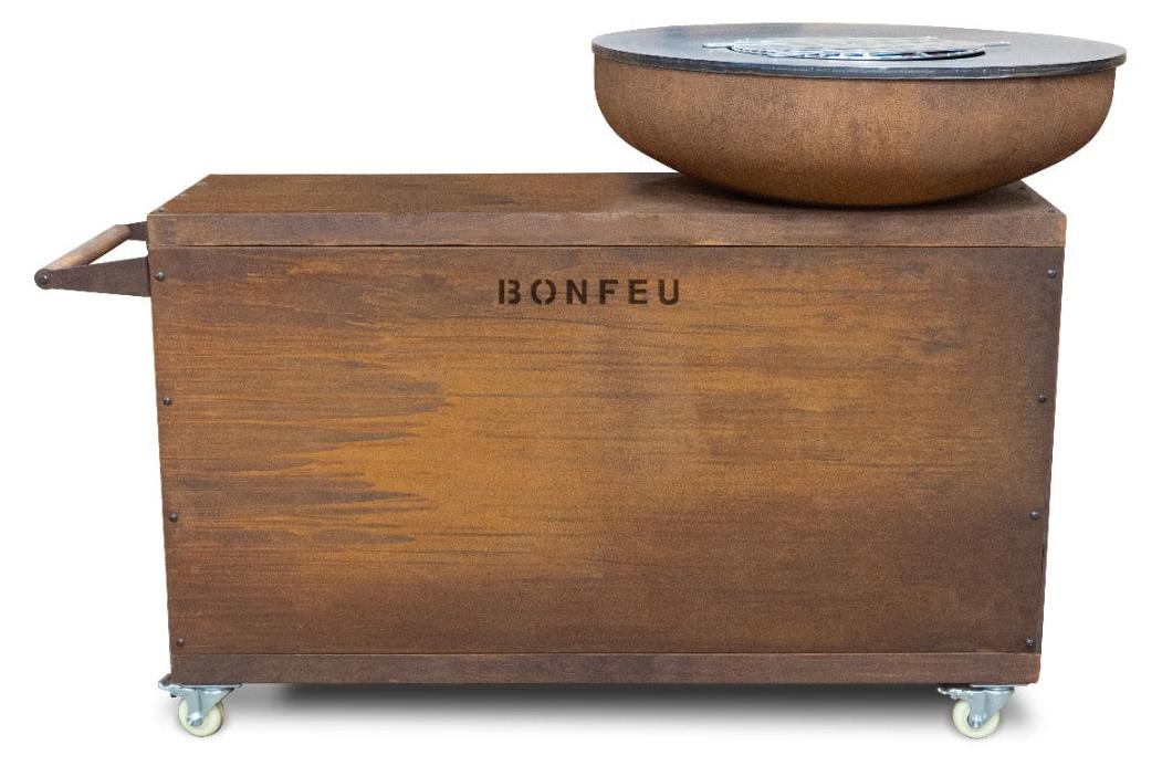 BonFeu Grill BonBiza Island Cortenstahl