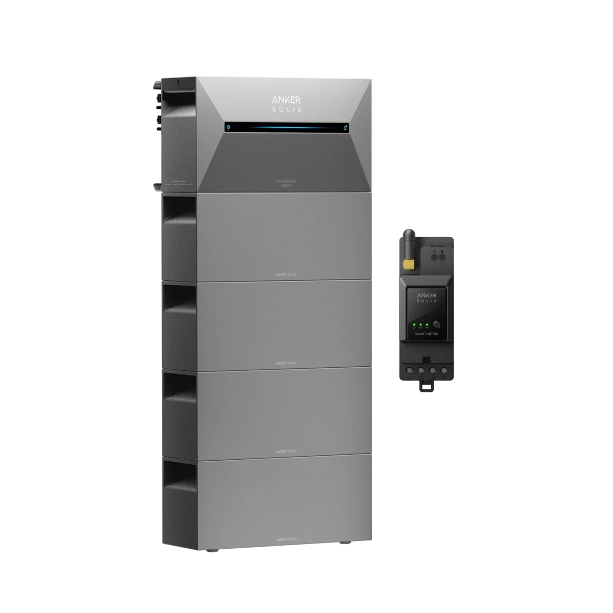 Anker SOLIX Solarbank 2E1600 Plus & 4*BP 1600 mit Smart Meter 9507589319666
