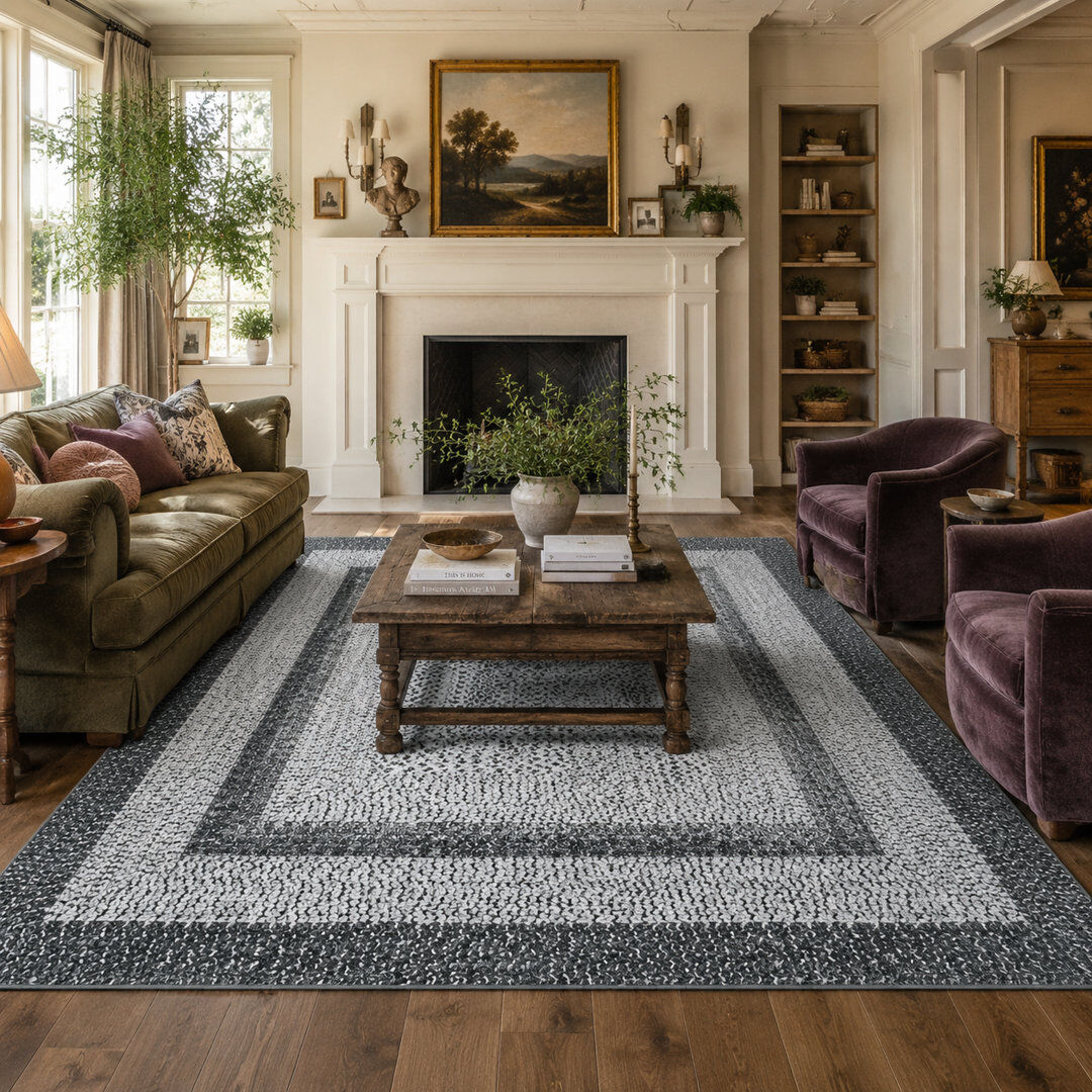 Brambly Cottage Area Rug grey 200*290cm
