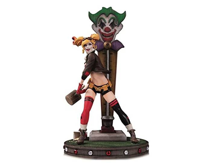 Dc Direct - DC Bombshells - Harley Quinn DLX Version 2 (Harz)