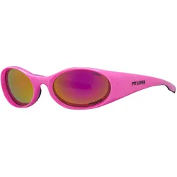Pit Viper, Unisex, Sportbrille, The Juicy Slammer Polarized Pink (Pink, Gelb, Pink), Pink, Mehrfarbig, Gelb