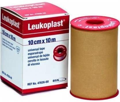 LEUKOPLAST esparadrapo color carne 10mx10cm 1ud