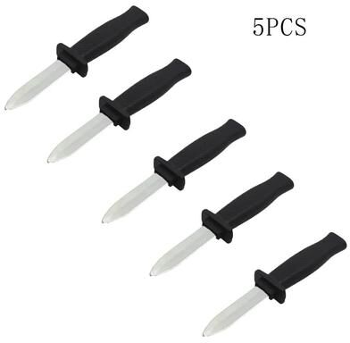 Uplift Picks Retractable Plastic Fake Knife Prop For Halloween Parties Tricks And Costumes 5 Pcs
