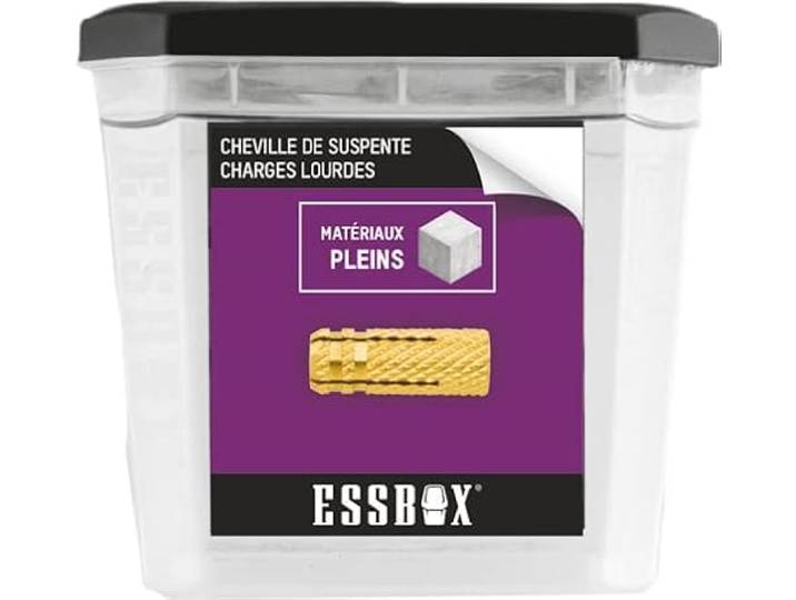 Cheville ESSBOX SCELL-IT laiton - ØM6 mm - Boite de 100 - EX-91151606