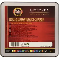 Koh-i-Noor, Malstifte, Toison d'Or Extra Soft Pastell 48 Sortiert (48x)