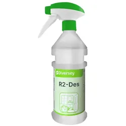 Sprühflasche Diversey RoomCare R2 Des Leerflasche 300 ml Robuste Nachfüllflasche, passend für Divermite System