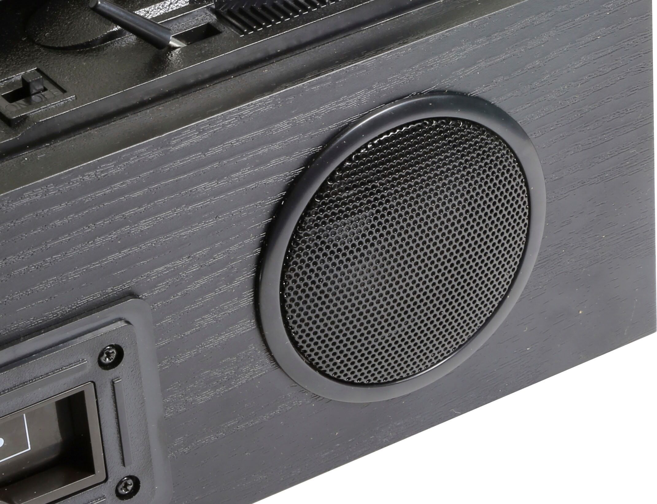 Technaxx Multifunktionsspieler "TX-22+", schwarz, B:30,1cm H:13,2cm T:32,3cm, Plattenspieler, Multifunktionsspieler