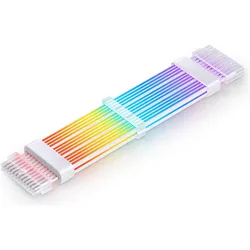 Jonsbo PC Light Cable - 24-Pin (Mehrfarbig, RGB, Weiss), Modding Beleuchtung