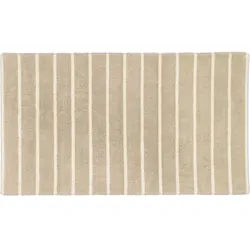 CaWö Badteppich Balance 60 x 100 cm Baumwolle Beige Natur