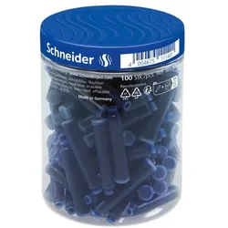 Schneider Standard-Tintenpatronen »660« 100 Stück blau