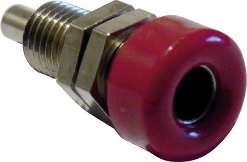 Schnepp Laborbuchse Buchse, Einbau vertikal Stift-Ø: 4mm Gelb
