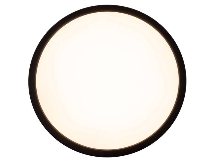 Plafonnier LED\, rétroéclairage RGB\, intensité lumineuse variable\, télécommande\, D 54 cm