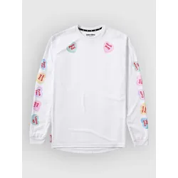 Loose Riders Candy Hearts Long Sleeve Jersey white Gr. M