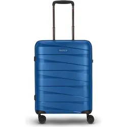 Redolz Essentials 10 CABIN 4 Rollen Kabinentrolley 55 cm, Koffer, Blau