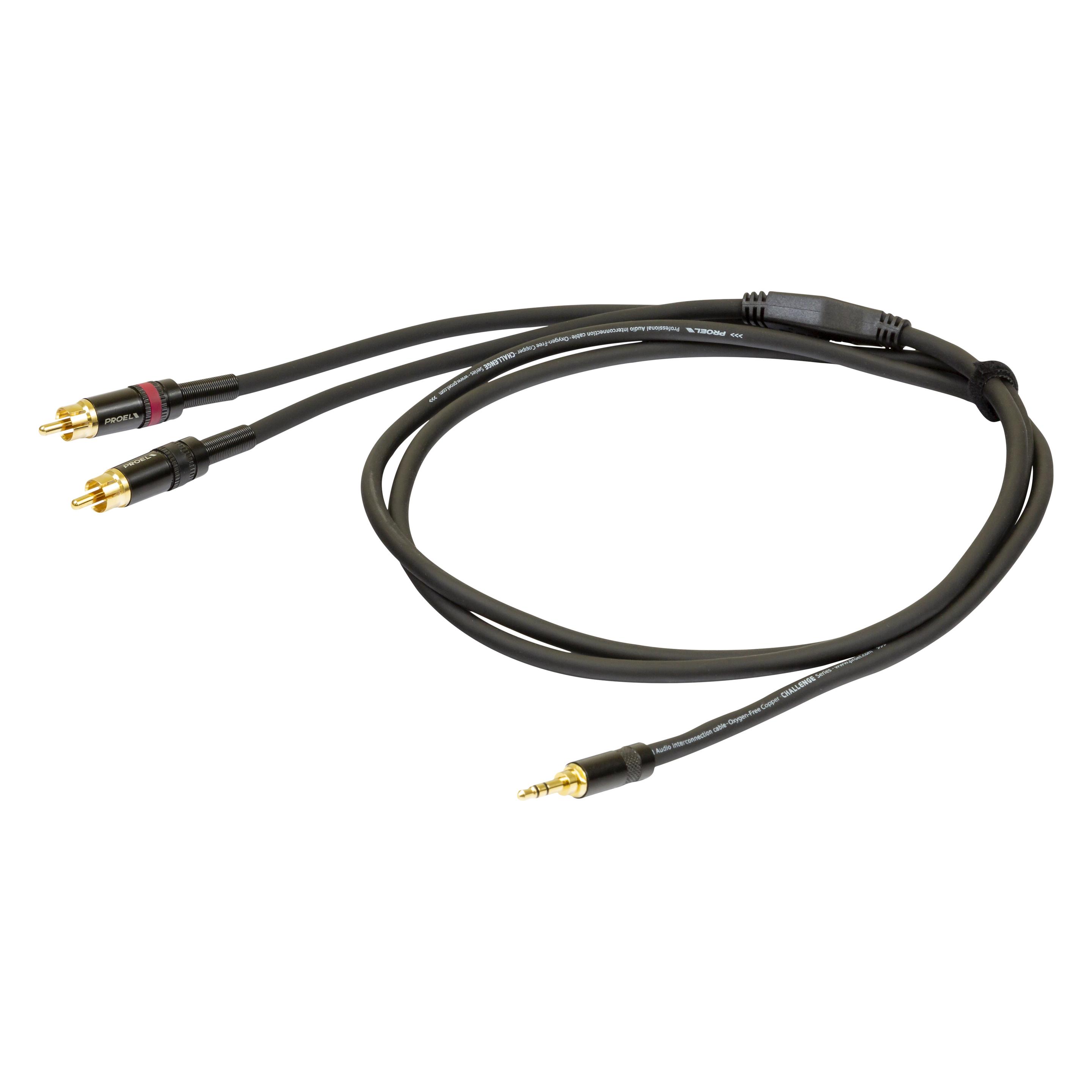 Proel Verbindungskabel (5 m, Cinch Kabel) (CHLP215LU5)