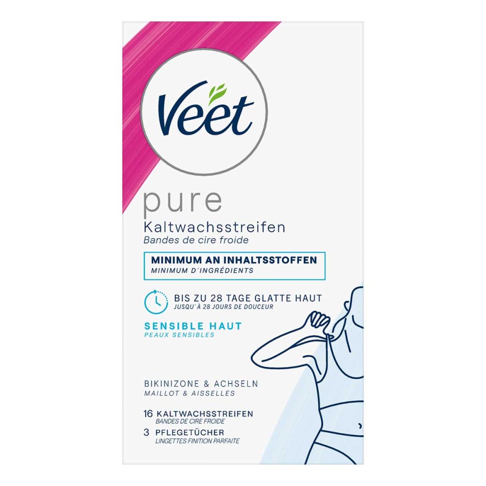Reckitt Benckiser Deutschland GmbH Veet Kaltwachs-streifen Bikinizone & Achseln 07768448