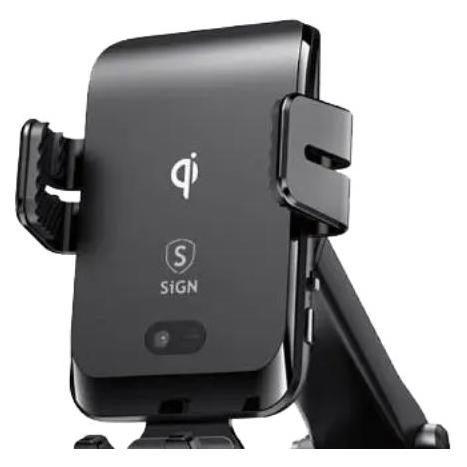 SIGN Car Holder for Smartphones with Wireless Charge, 4.7-6.8 (SN-ZS214)