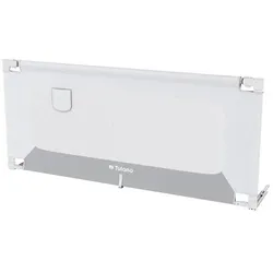 Tulano, Bettgitter, Sicherheitsgitter für Bett Abdeckung 46 Weiss-Grau 160 cm