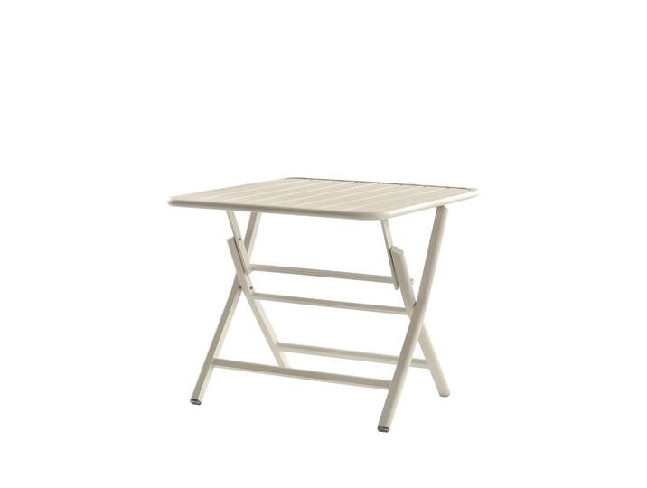 VANZEELAND klappbarer Gartentisch 65 cm Sand