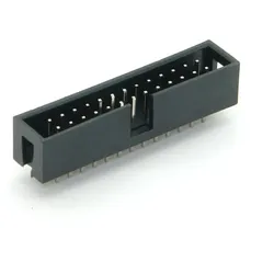 Wannenstecker, 26-polig, RM 2,54, gerade
