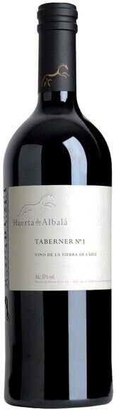 Taberner Nº 1 Vino tinto 2015 Cádiz.