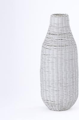 BIDK Home White Vase Iron
