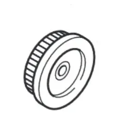 Ersatzteil Sebo 2458 Antriebsrad XL 29 Sebo Zubehör und Ersatzteile