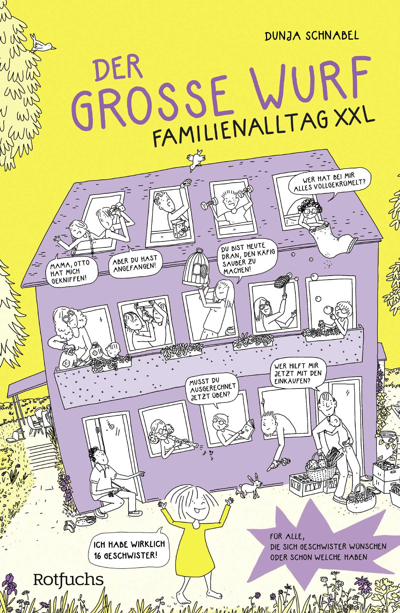 Dunja Schnabel - Der große Wurf. Familienalltag XXL: Comicroman für Kinder ab 8 Jahre - Preis vom 09.10.2026 07:28:09 h