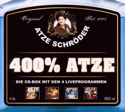 Atze Schröder - 400% Atze-die Atze CD-Box - Preis vom 05.10.2026 03:47:11 h