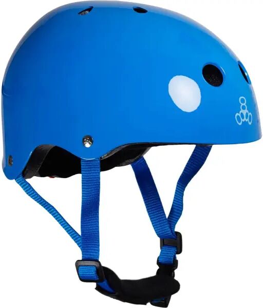 Kids Skate Helmet Triple Eight Lil 8 (46-52 - Blue)  - Blue - Size: 46-52