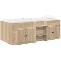 vidaXL, Bett, Loft Bett (75 x 190 cm)