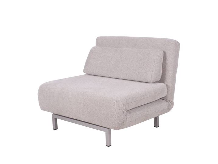 Schlafsessel COPPERFIELD Beige/Beige Stoff Parsa 92 x 78 x 85cm