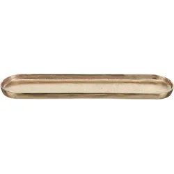 Tablett (BHT 53,50x2,50x13,50 cm) - gold - BHT 53,50x2,50x13,50 cm