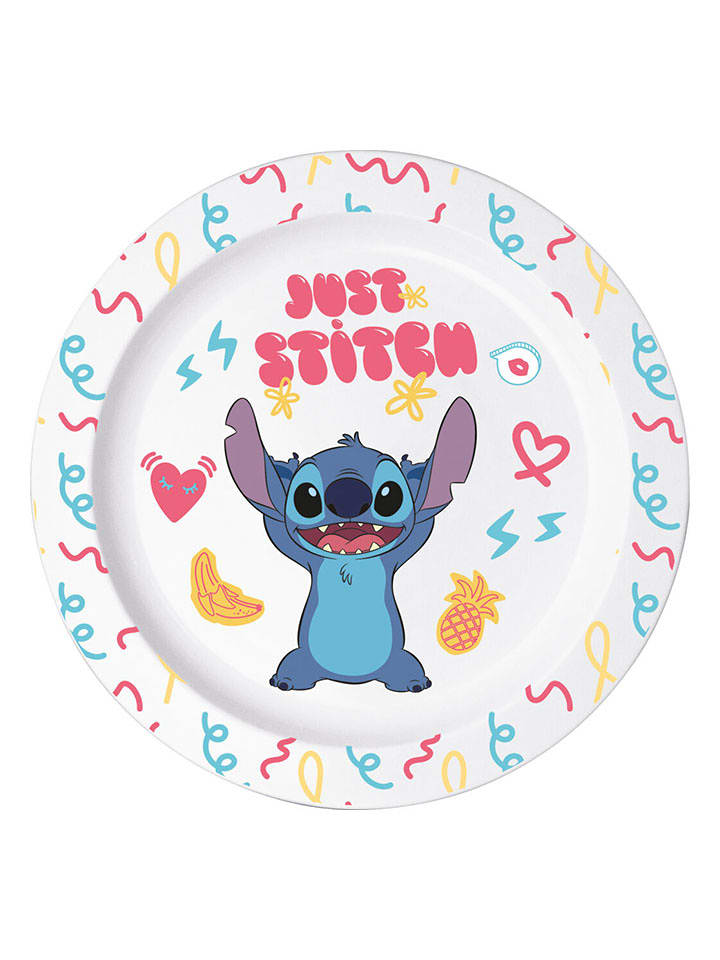 Frühstücksteller "Stitch" in Bunt - Ø 22 cm - onesize