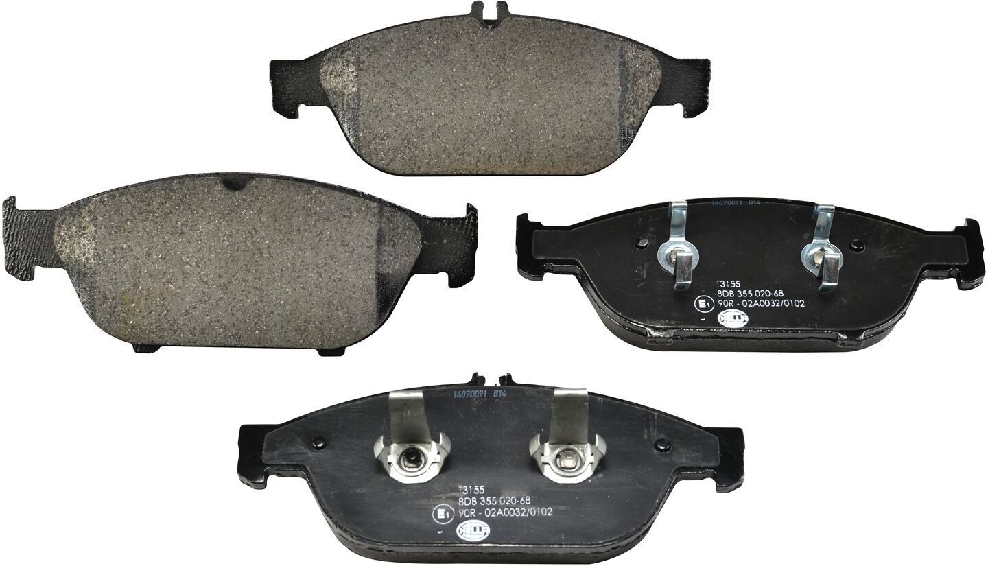 HELLA 8DB 355 020-681 Brake pad set