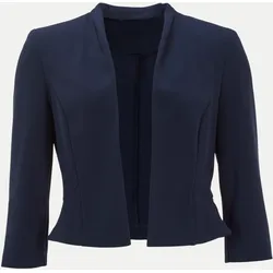 Taillierte Jacke aus Jersey Crêpe Blau 44