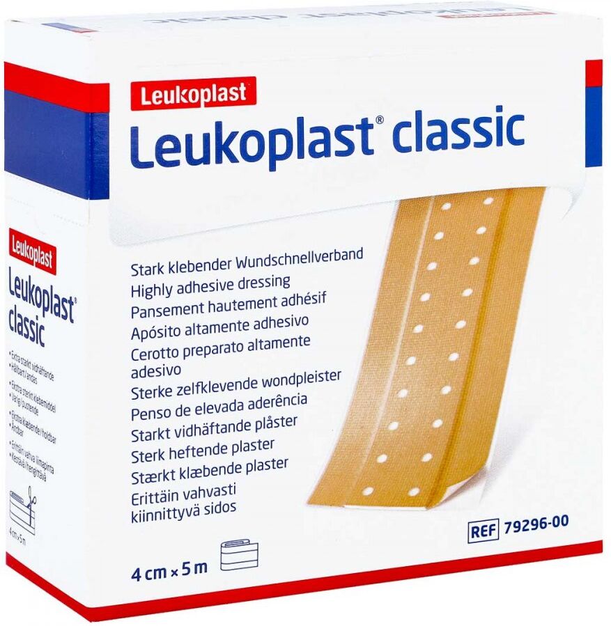 Leukoplast Classic Pflaster 4 cmx5 m Rolle