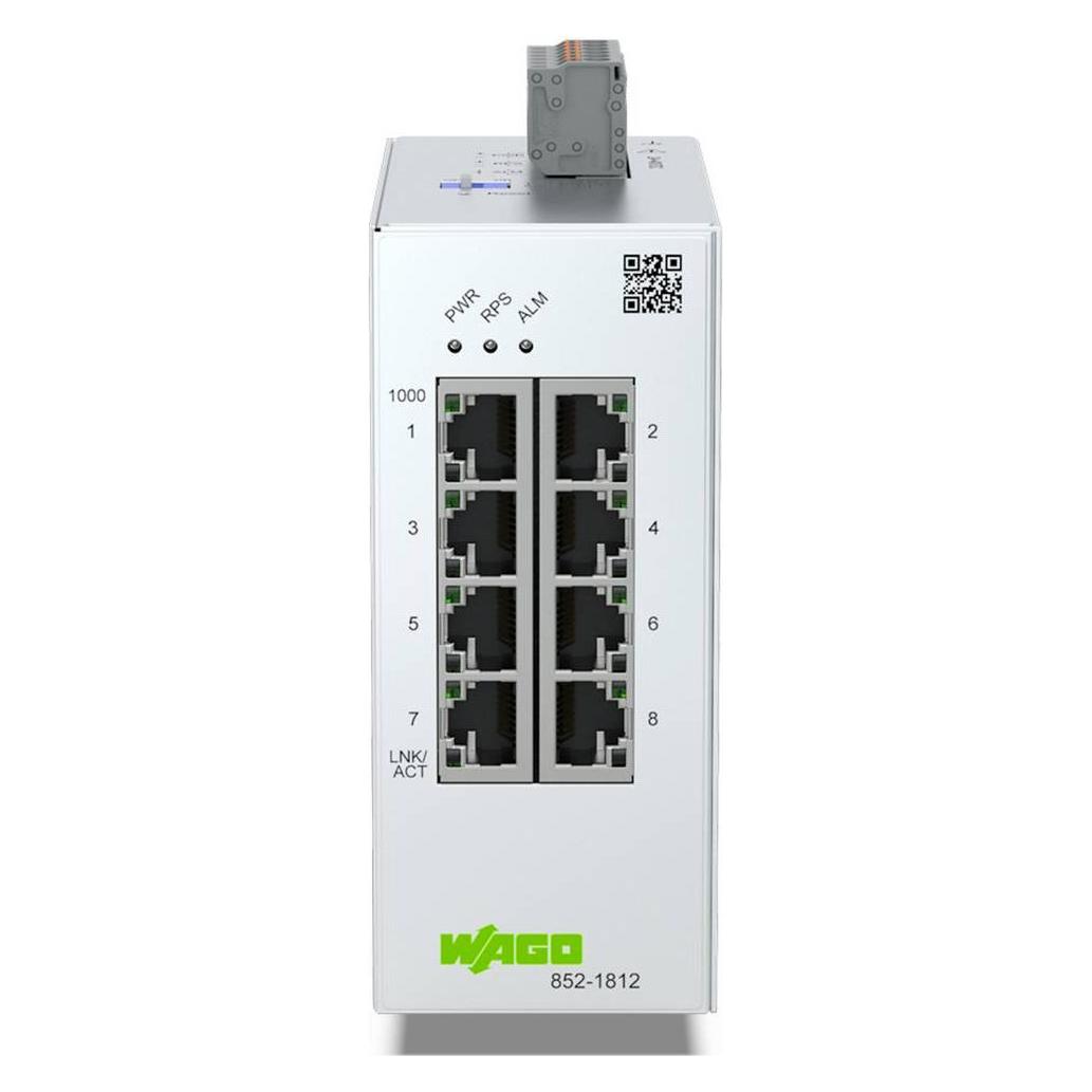 Wago Lean-Managed-Switch (8 Ports) (852-1812)