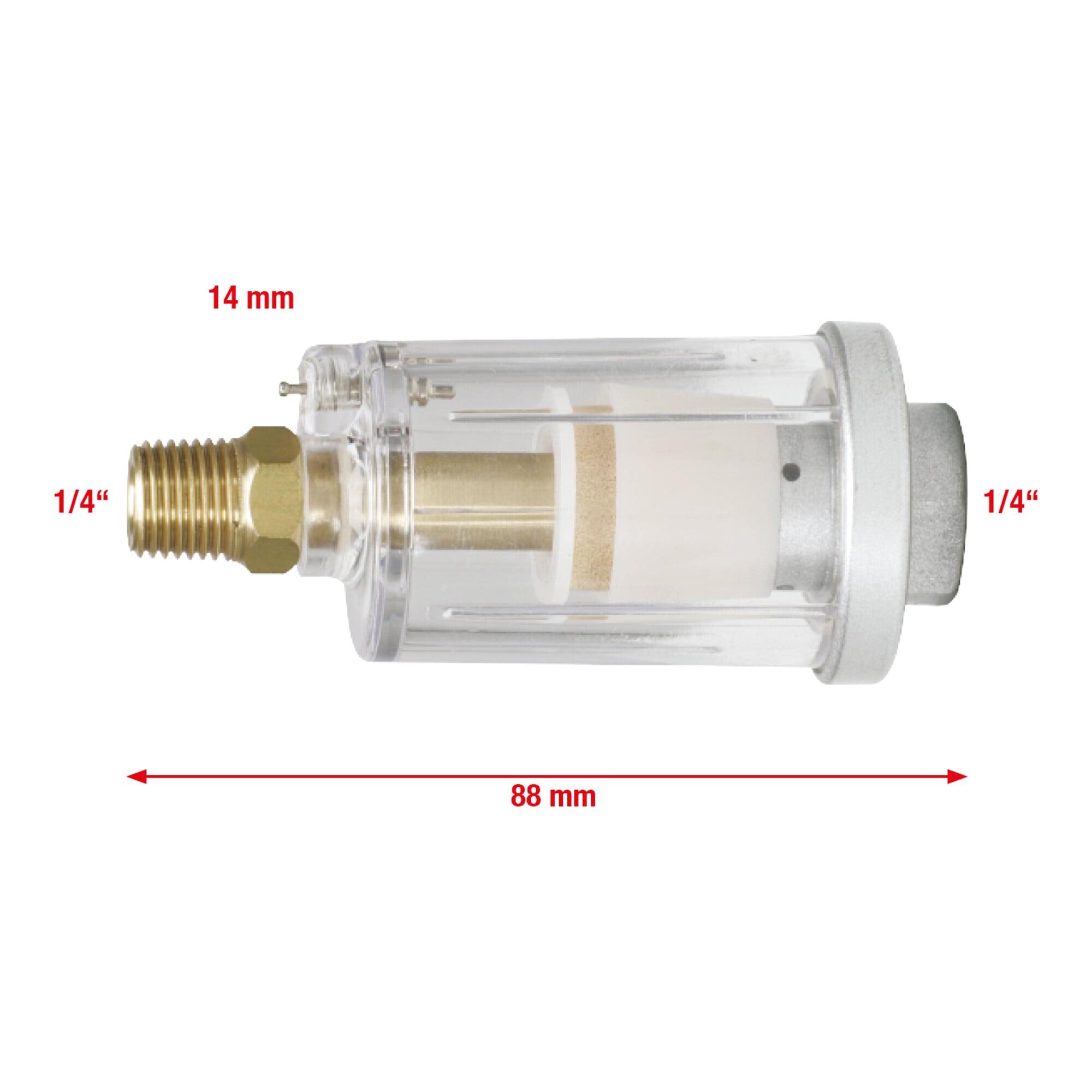 KS Tools 1/4" Druckluft-Wasserabscheider 88mm (515.3370)