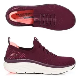 SKECHERS Damen-Slipper D'Lux Walker Mesh Memory Foam