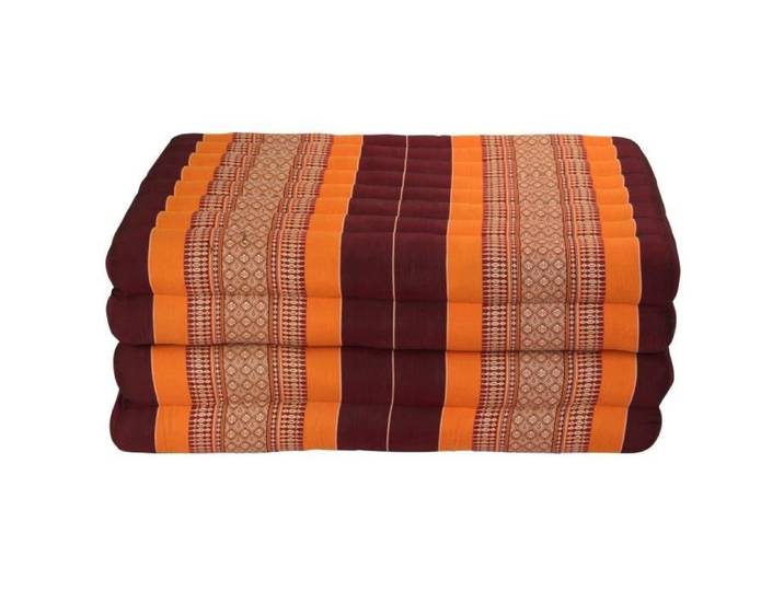 Matelas Thaï - Fine Asianliving - XXXL 80x200 cm - Coton - Kapok - Rouge Orange