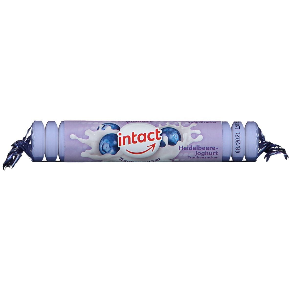 Intact Traubenzucker Rolle Heidelbeere Joghurt 40 g Tabletten