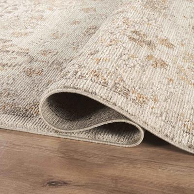 Abani Rugs EVE140A Evelyn Vintage-Inspired Cream Taupe Area Rug