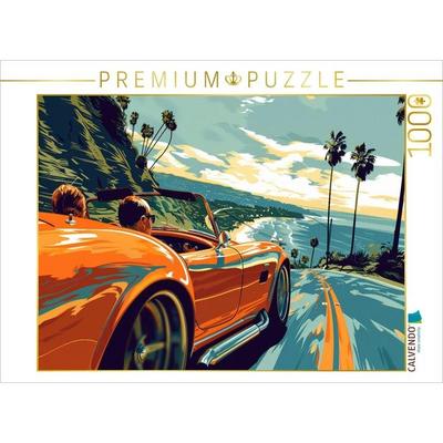 CALVENDO Puzzle Die Rennstrecken der Welt entdecken | 1000 Teile Lege-Größe 64x48cm Foto-Puzzle für glückliche Stunden