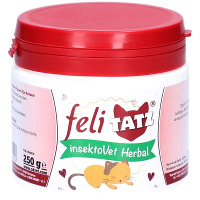 Felitatz insektoVet Herbal Erg.Futterm.Plv.f.Katze 250 g Pulver