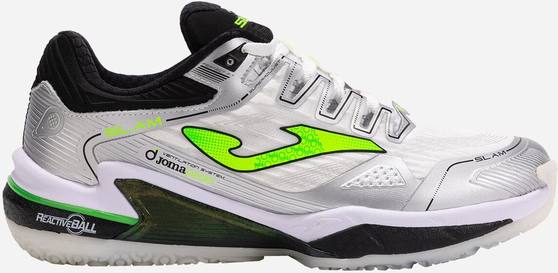 Joma Slam Padel M - Scarpe Padel - Uomo - Bianco 40