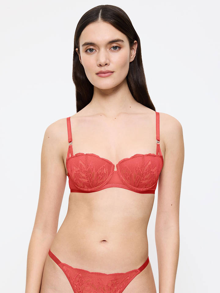 Triumph Balconette-BH "Crazy Stupid Love" in Koralle - 85D